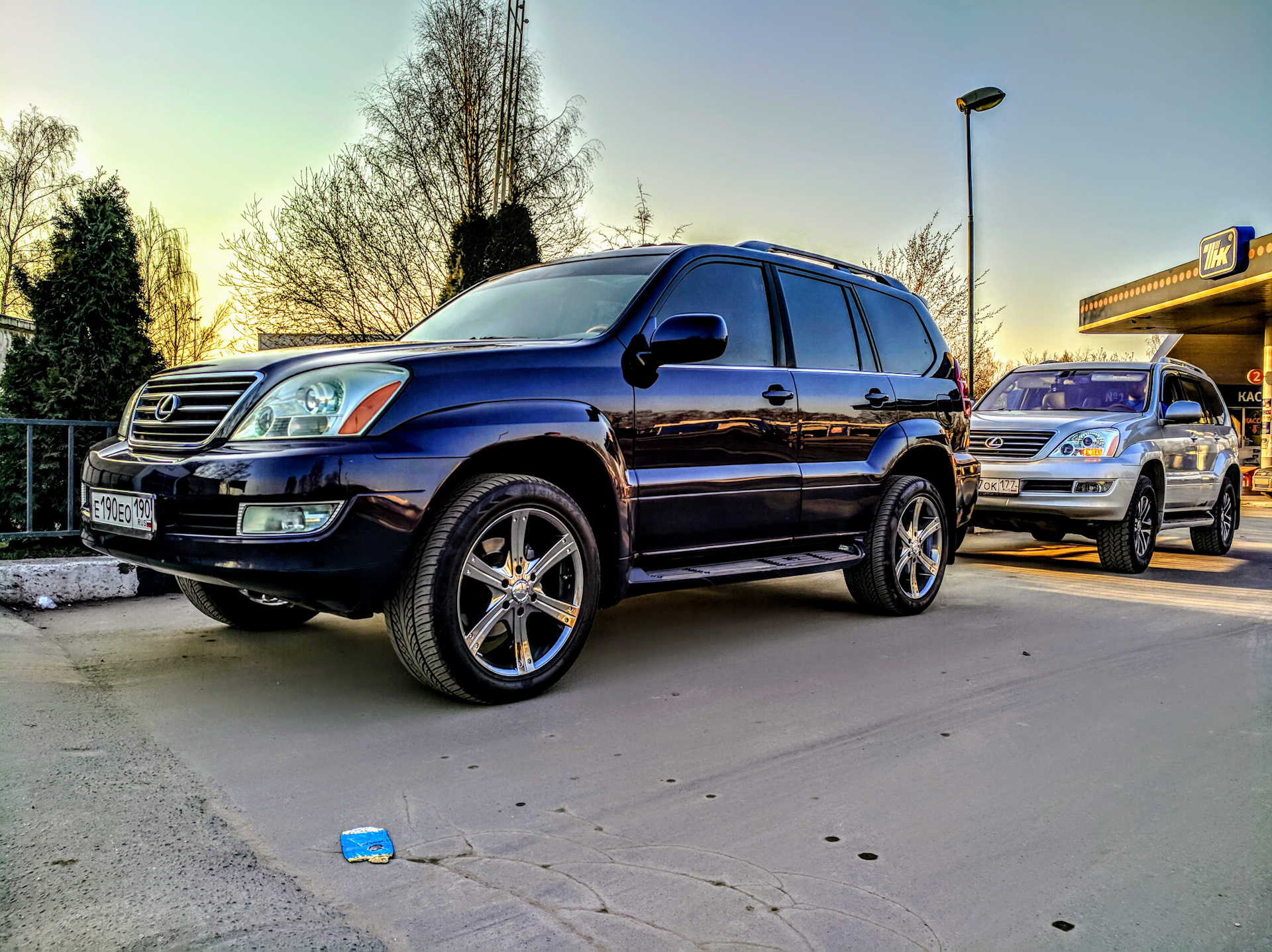 Закончился бензин и друг помог! — Lexus GX (UZJ120), 4,7 л, 2003 года ...