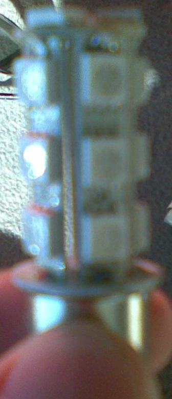 LED лампа в заднею противотуманку — Renault Scenic II, 1,5 л, 2004 года ...