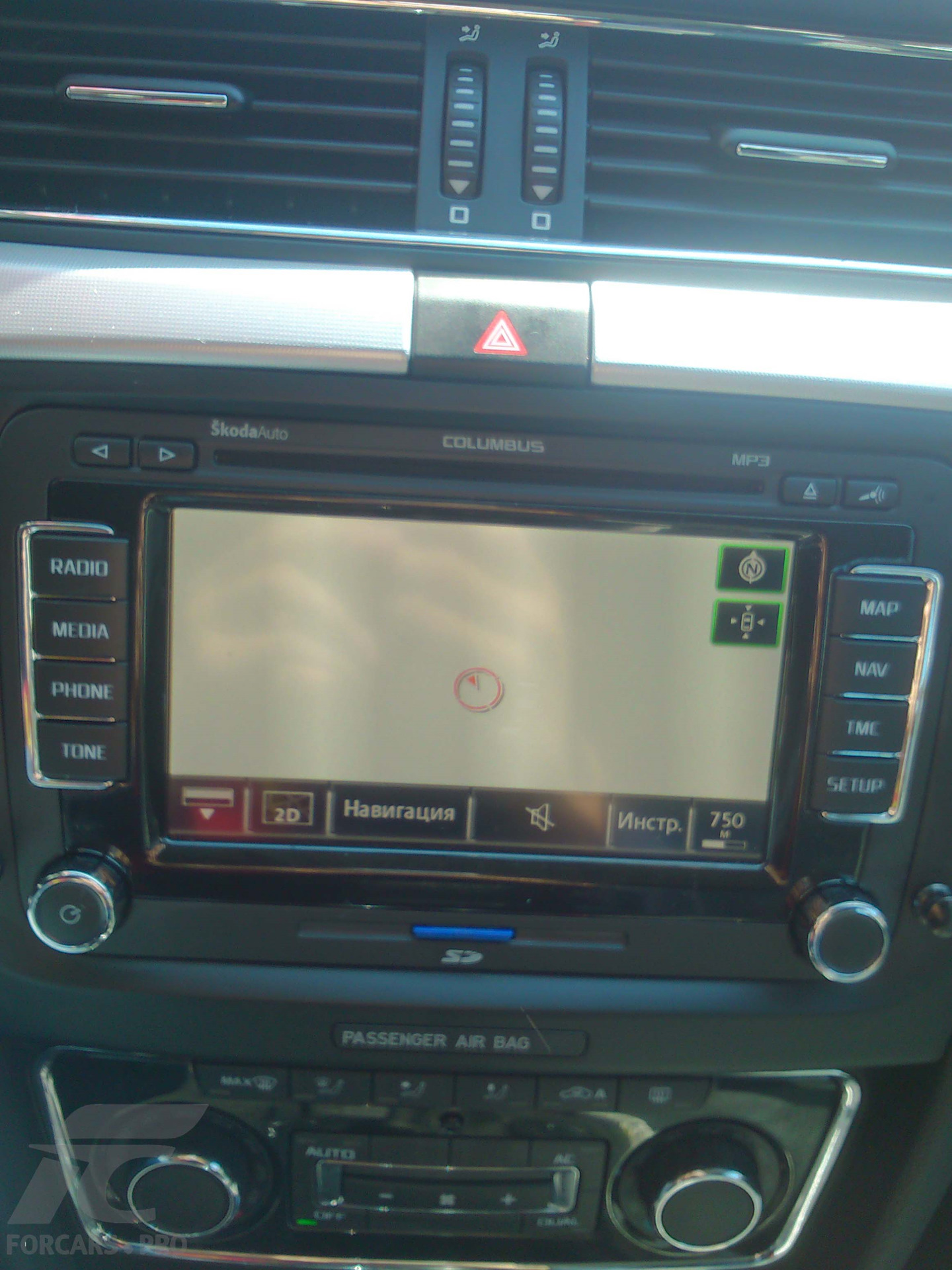Обновление навигации Skoda Superb — Forcars.pro на DRIVE2