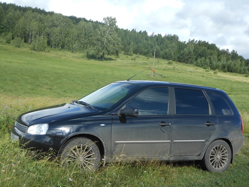 Выезд в деревню на озеро… — Lada Калина универсал, 1,6 л, 2011 года ...
