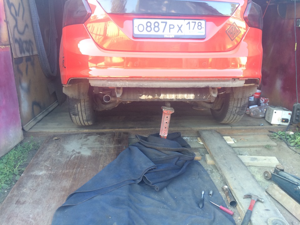 Доработка Форд фокус 3 (стадия 6) выхлоп Porshe — DRIVE2