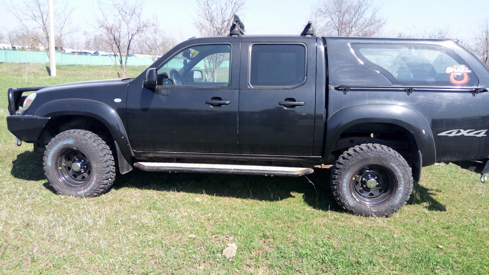 Максимальный размер колес на mazda bt 50