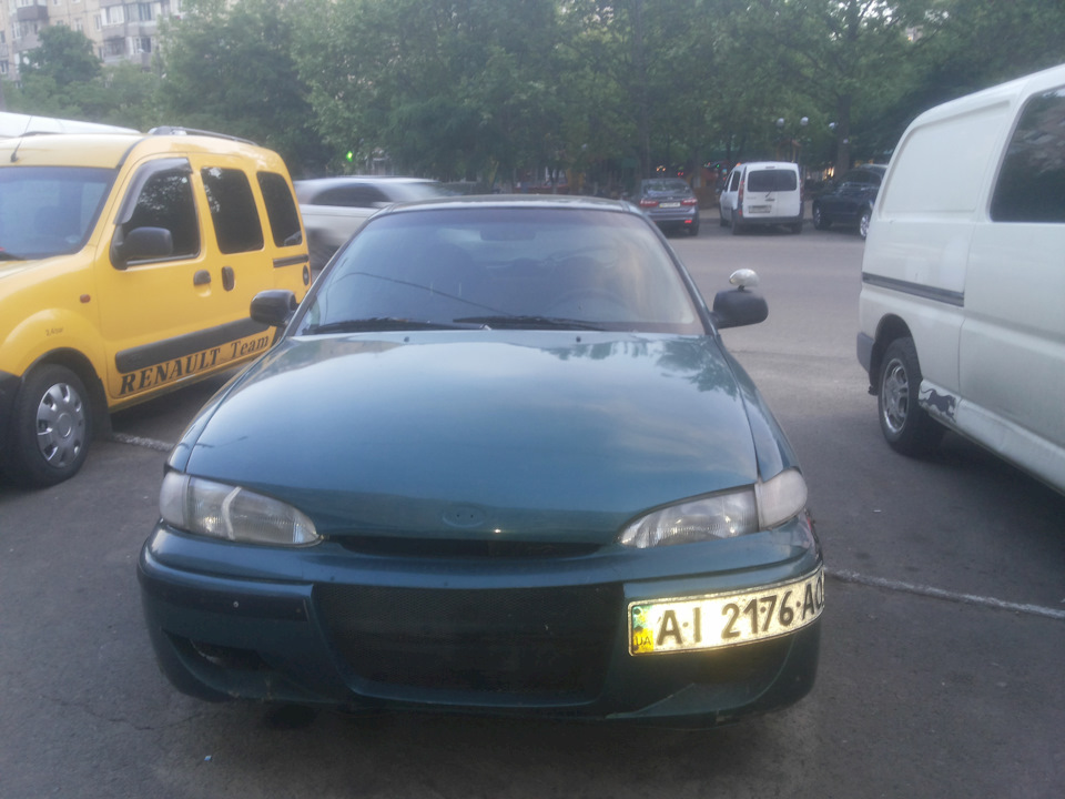 3 — Hyundai Accent (1G). Запчасти на фото: A12176