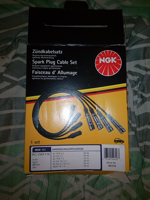 RCVW1110 Комплект проводов зажигания 44316 NGK | Запчасти на DRIVE2