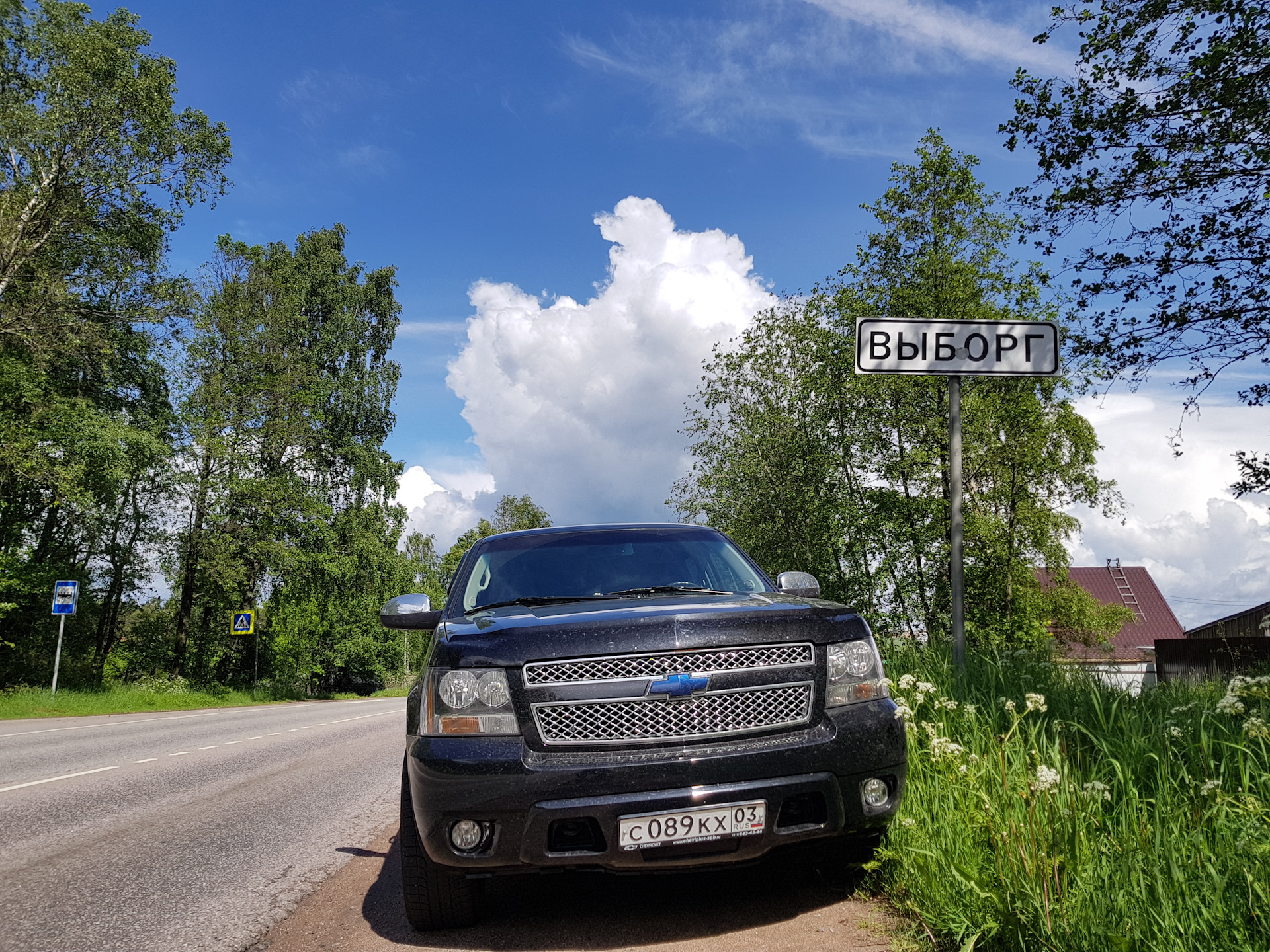 Поездка в Выборг. — Chevrolet Tahoe (GMT900), 5,3 л, 2014 года |  путешествие | DRIVE2