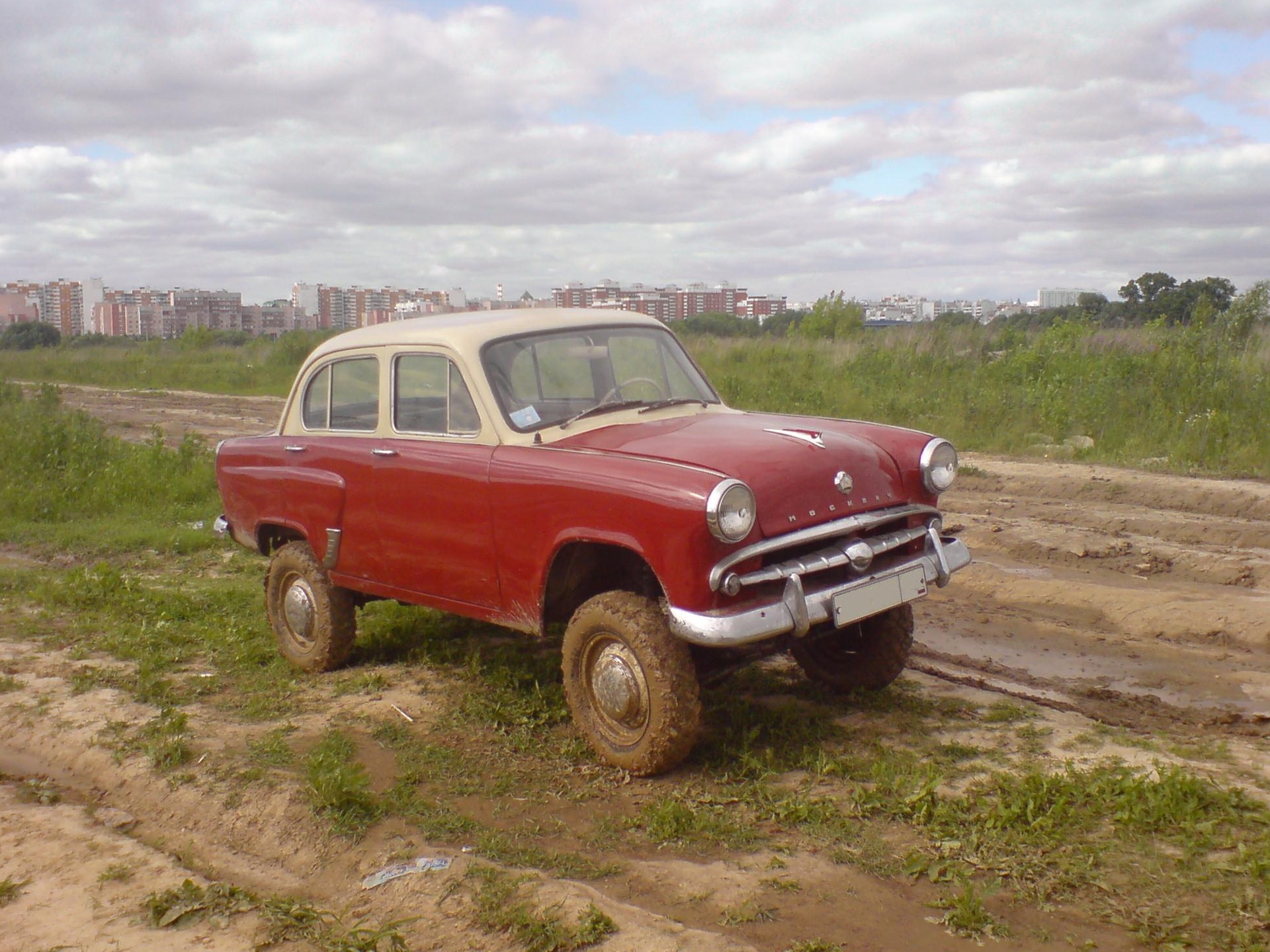 первое видео из грязей — Москвич 410, 1,3 л, 1960 года | покатушки | DRIVE2