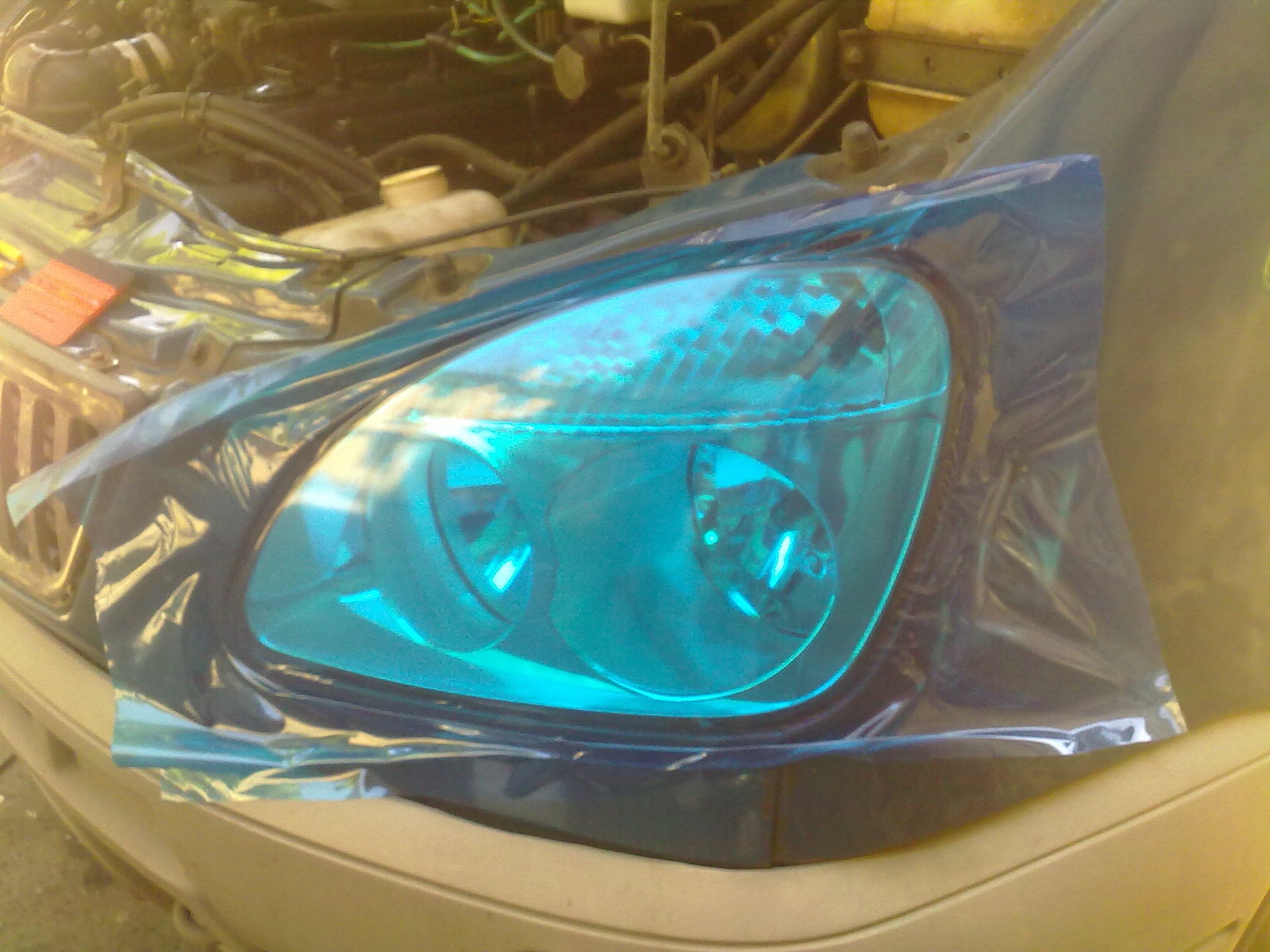 Тонировка оптики ( эксперемент ) — DRIVE2