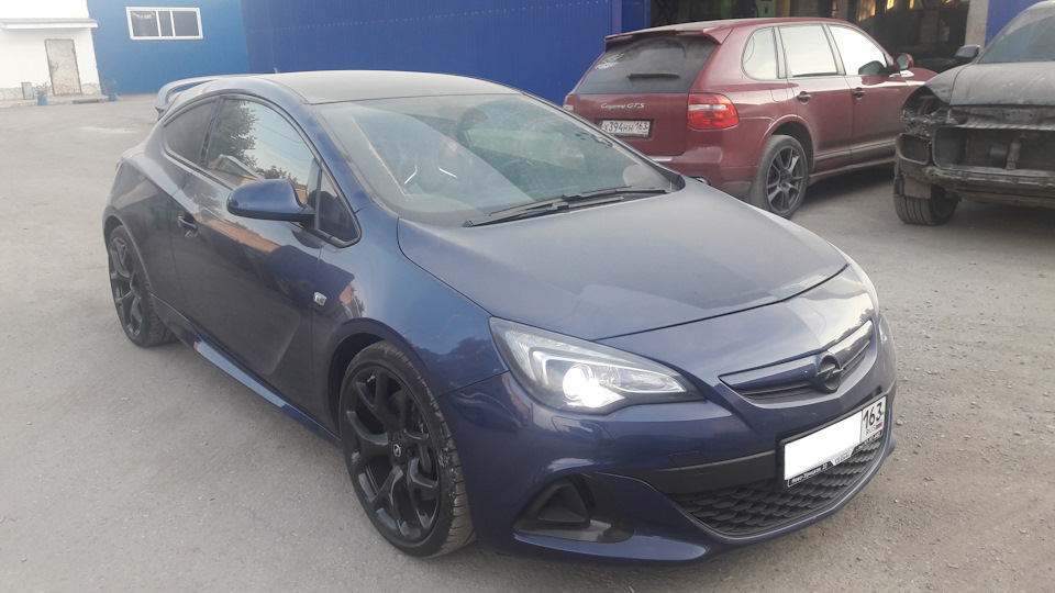 Opel Astra GTC J обвес