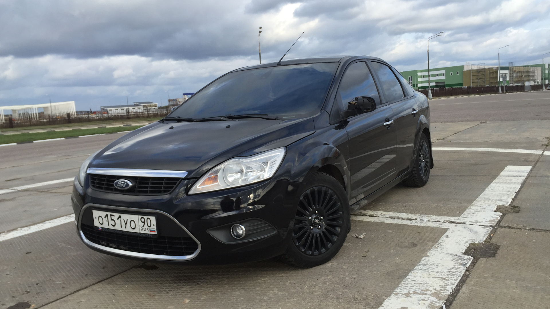 Ford Focus 2 sedan Black