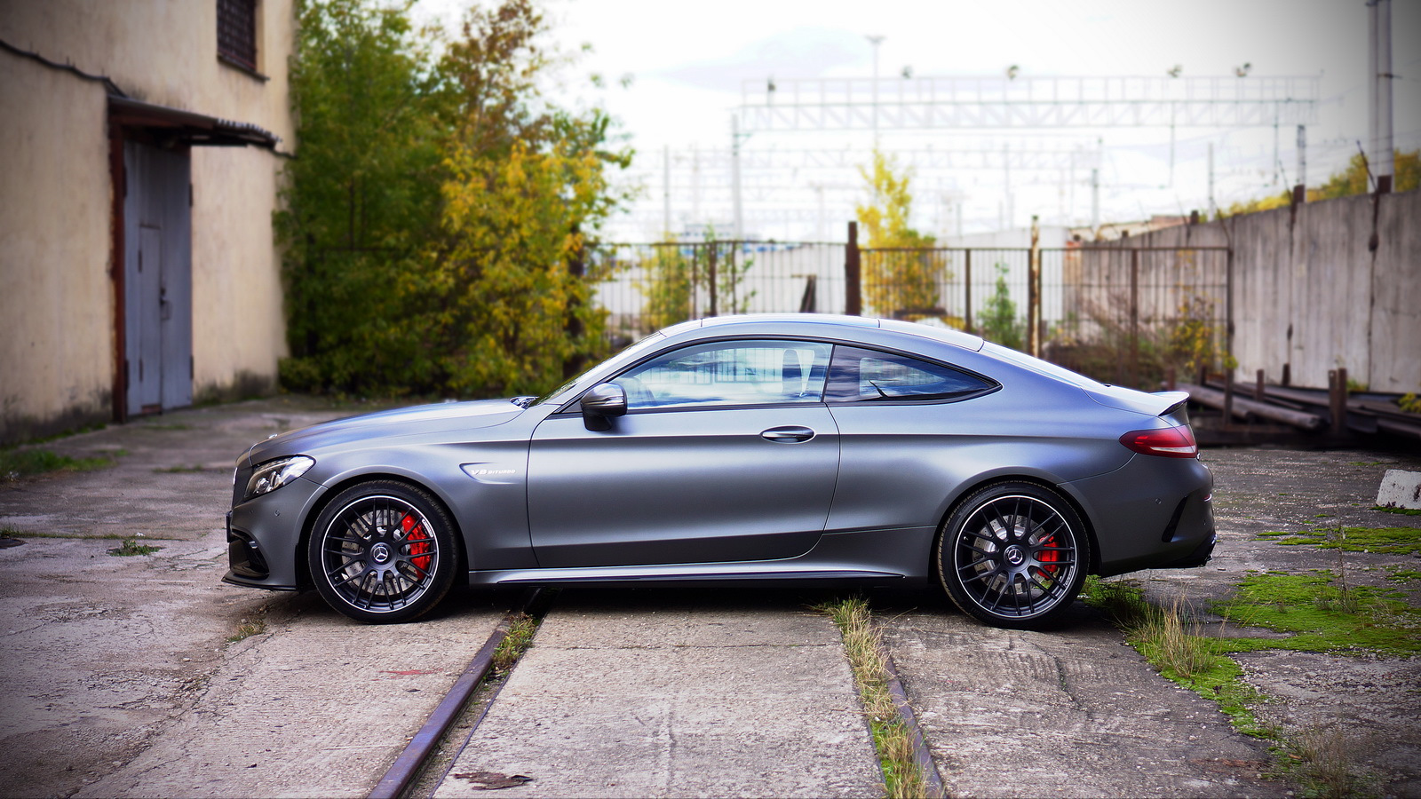 Mercedes c63s AMG Coupe Black