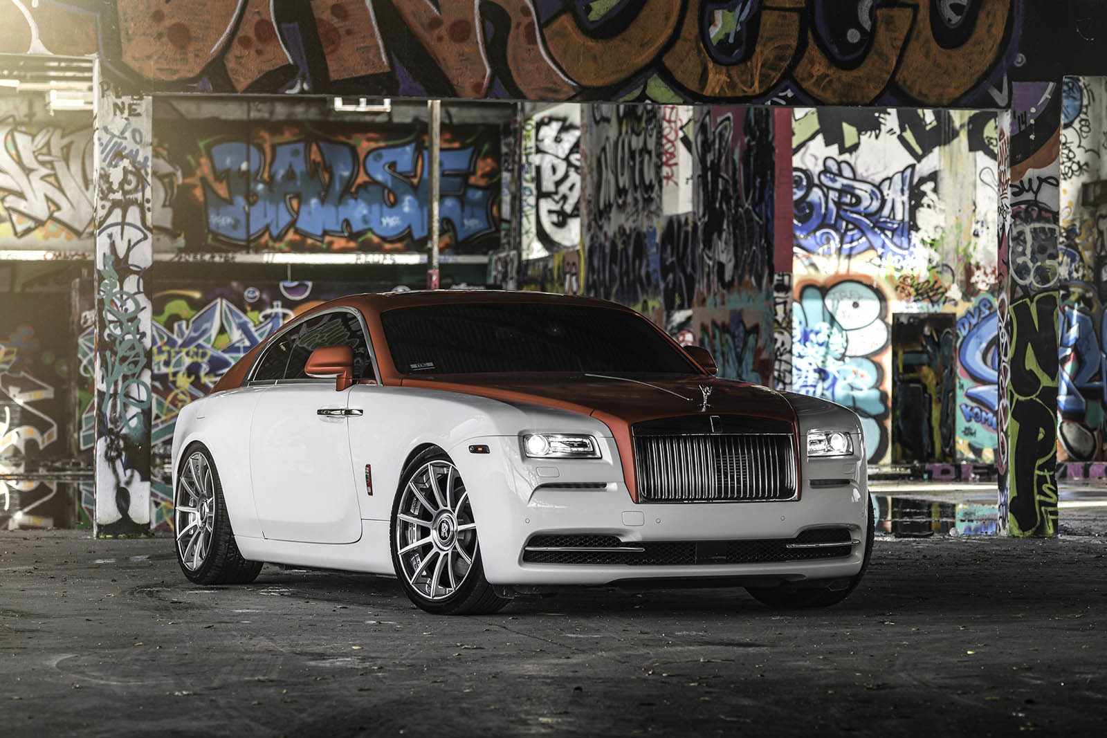 Роллс Ройс Wraith Coupe White