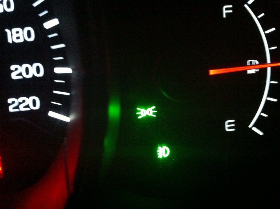 Штатные ПТФ — KIA Rio (3G), 1,4 л, 2012 года стайлинг DRIVE2