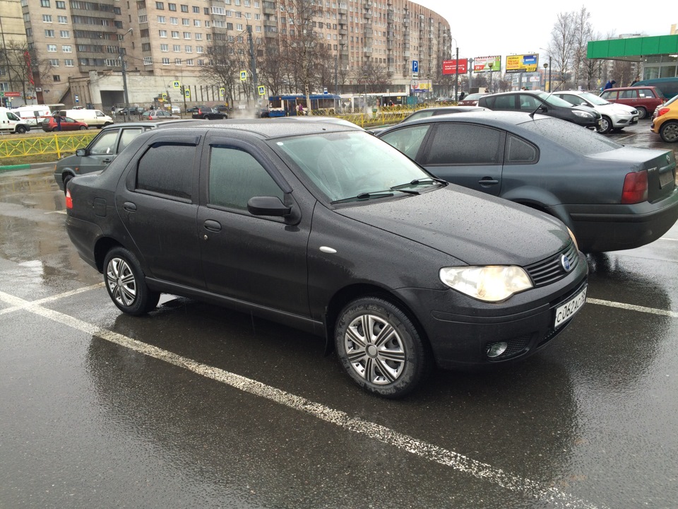 Новые колпачки) — FIAT Albea, 1,4 л, 2007 года | стайлинг | DRIVE2
