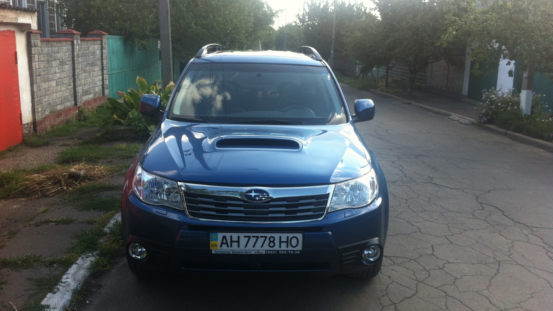 Subaru Forester (SH) 2.5 бензиновый 2008 | 2.5 турбо синий на DRIVE2