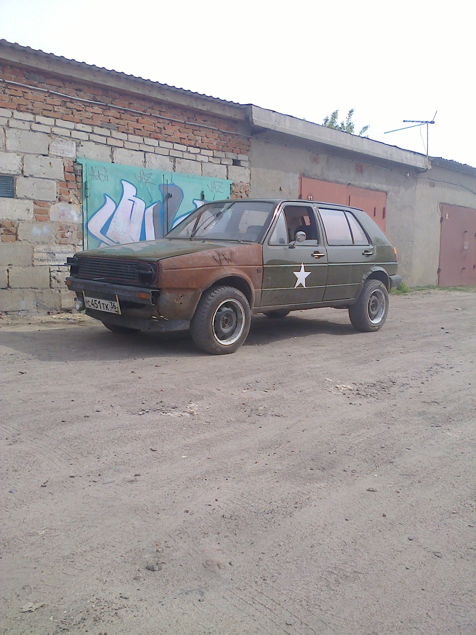 клиренс шмиренс — Volkswagen Golf Mk2, 1,9 л, 1986 года | просто так ...