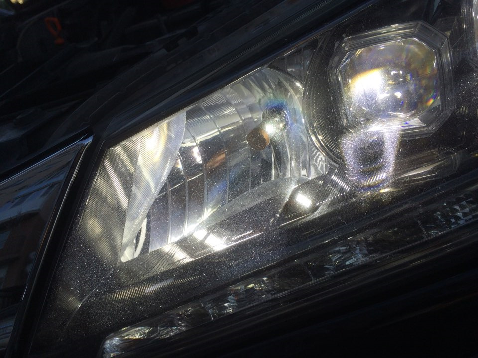 Диоды в дальний свет — Honda Accord (9G), 2,4 л, 2013 года | тюнинг ...