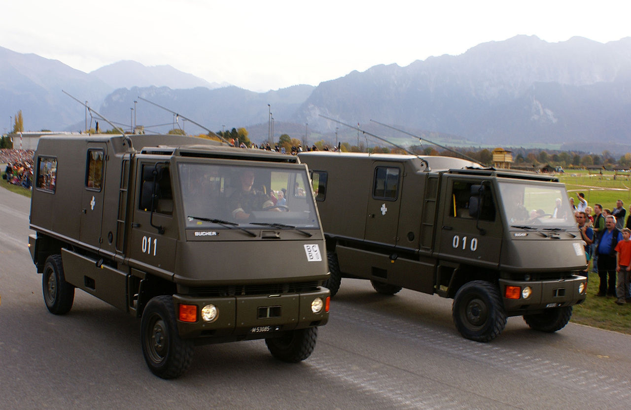 Bucher Duro — швейцарский тактический военный автомобиль — Сообщество  «Автотюнинг» на DRIVE2