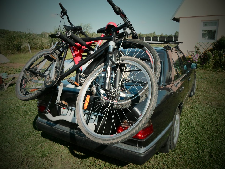 Велобагажник. Своими руками. — Mercedes-Benz E-class (W124), 2,5 л ...