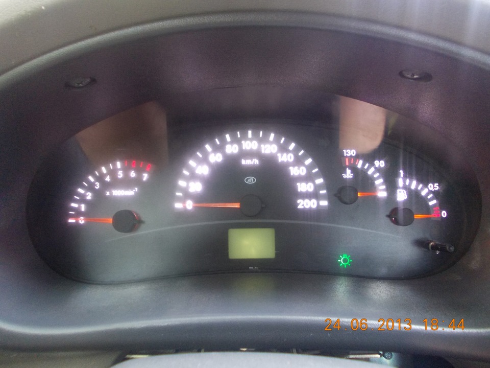 не работает панель калина