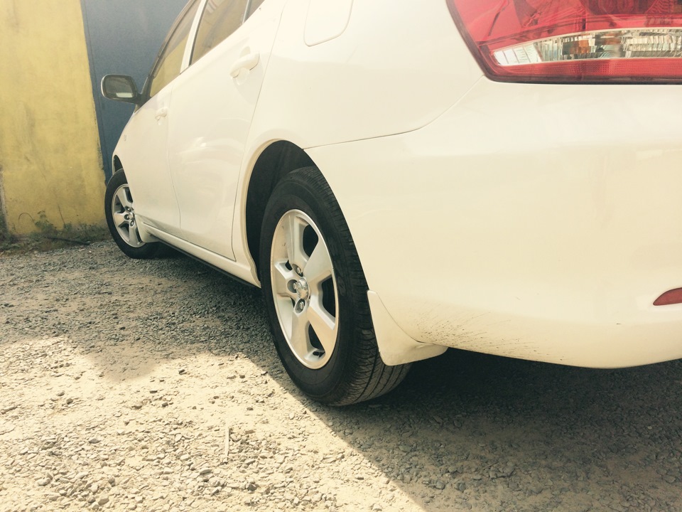 Брызговики — Toyota Allion (T240), 1,5 л, 2005 года | аксессуары | DRIVE2