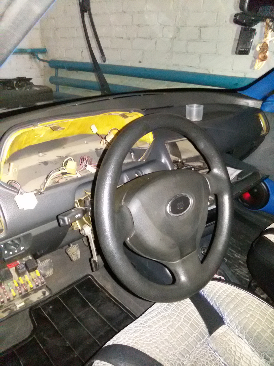 Ремонт и перетяжка панели приборов. — LADA 21124, 1,6 л., 2006 года ...