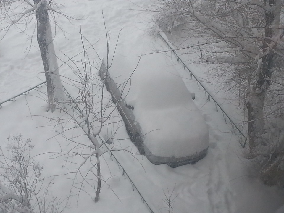 Вот и пришла долгожданная зима — Hyundai Accent (2G), 1,5 л, 2007 года ...