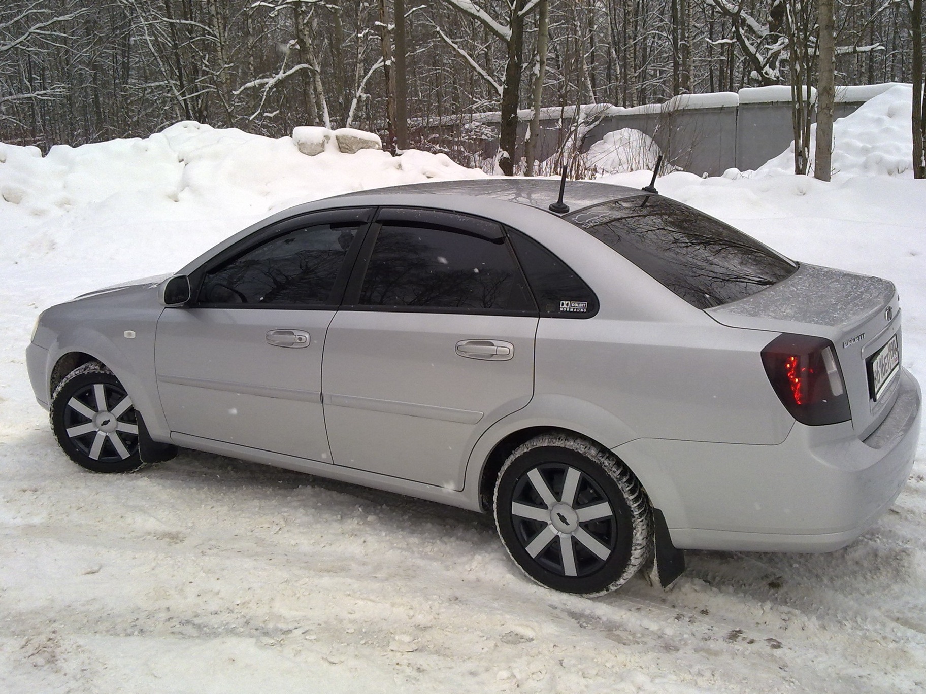 Chevrolet Lacetti седан зимой