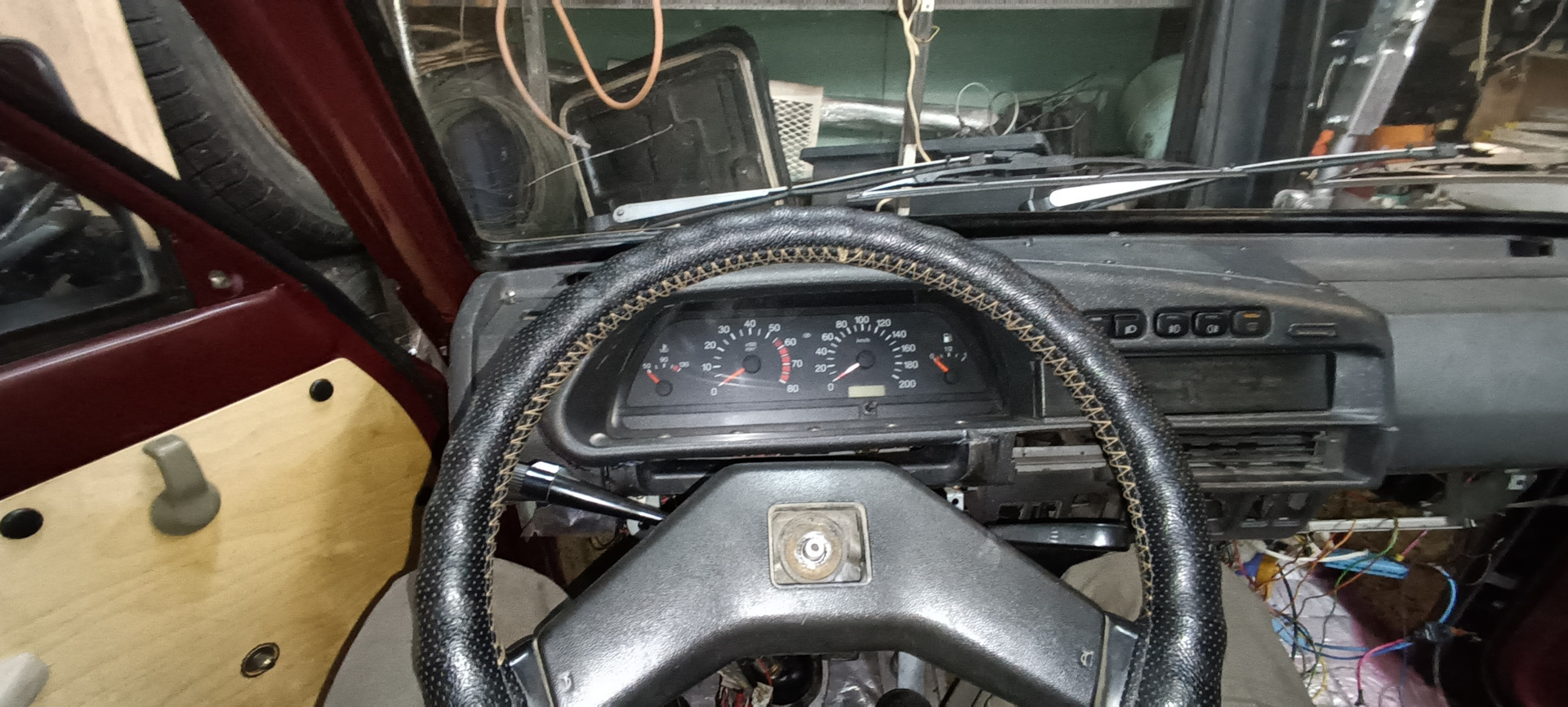 Приборы — Subaru Libero, 1,2 л, 1992 года | тюнинг | DRIVE2