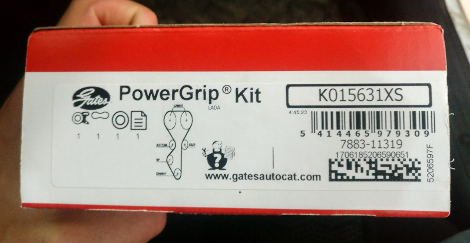 Замена ГРМ. — Lada Калина Хэтчбек (2G), 1,6 л, 2013 года | расходники ...