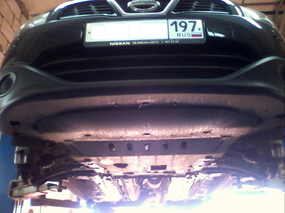 Nissan Qashqai, Qashqai+2. Подкапотное пространство