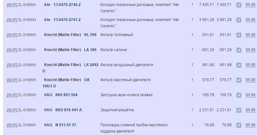 ТO 132000, готовлю Грязнульку к долгому путешествию — Audi A4 (B8), 3 л ...