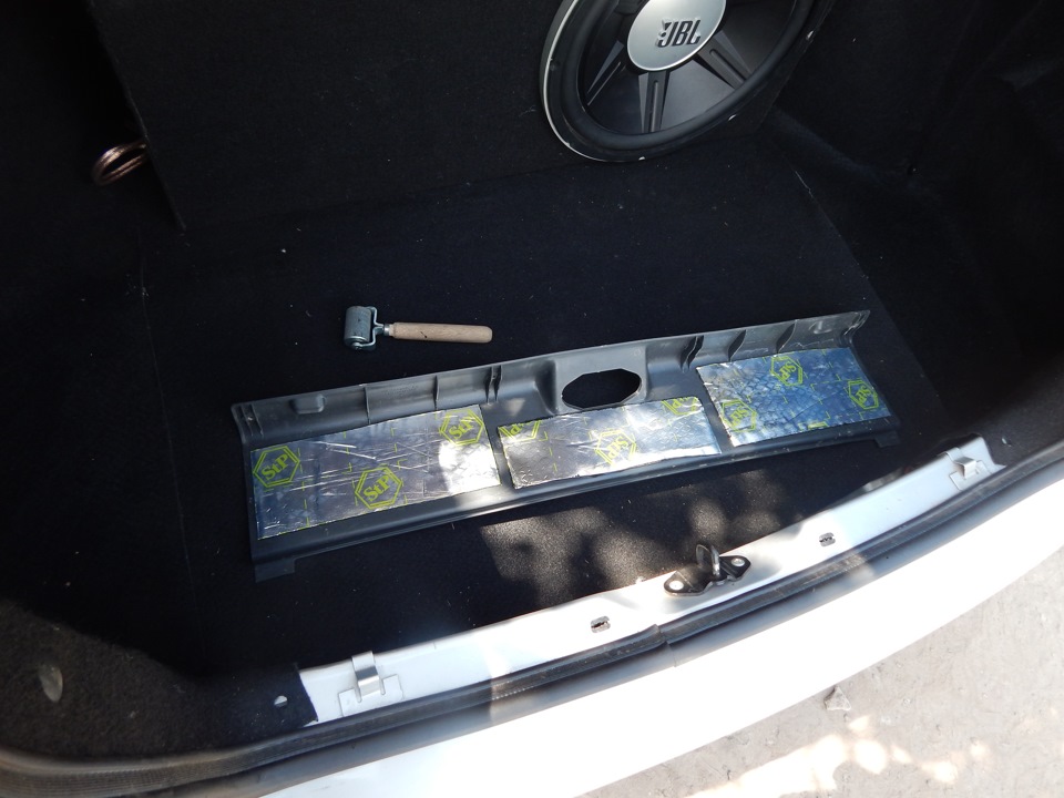 Операция "Антидребезг" — Lada Гранта, 1,6 л, 2012 года | другое | DRIVE2