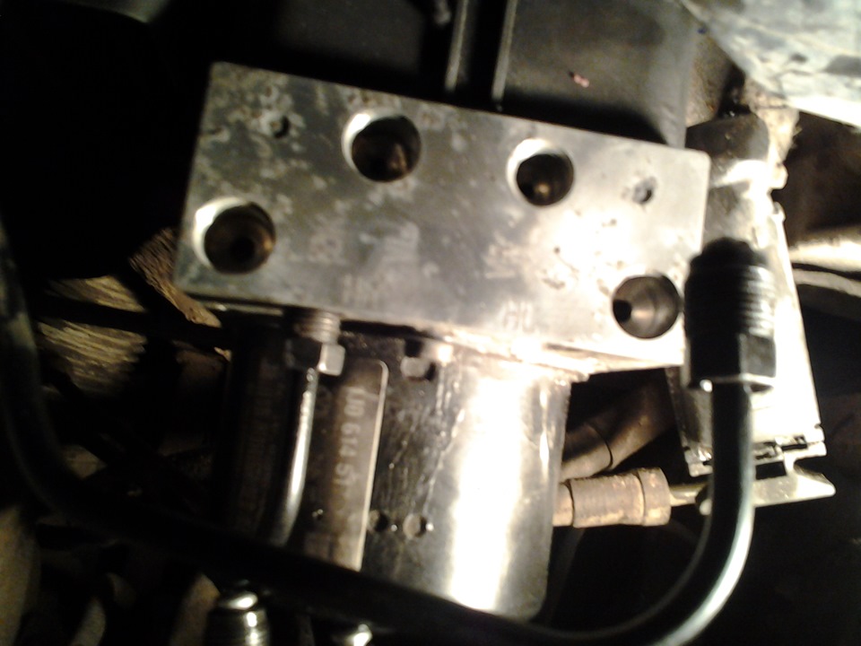 Замена ABS MK20 на ABS MK60 (часть 1). — Volkswagen Golf Mk4, 1,8 л ...