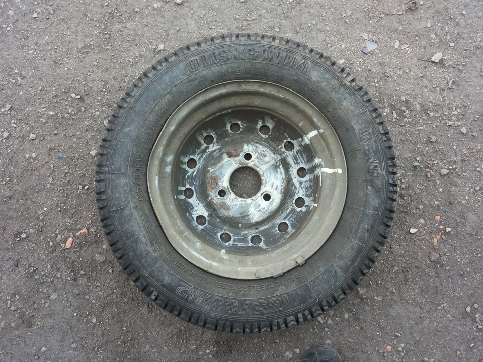 Опять салатовые диски — Lada Ока 1111, 0,7 л, 1995 года | колёсные ...