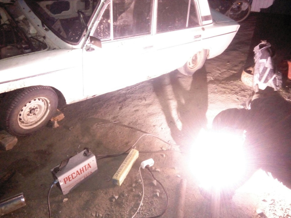 Сварка выхлопа 50-ой трубе или как идёт подготовка к ЕГЭ. — DRIVE2