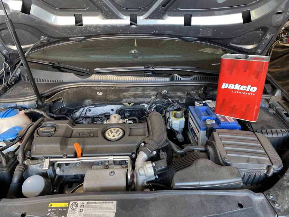 Плановое ТО, дегустируем новое масло — Volkswagen Golf Mk6, 1,4 л, 2012 ...