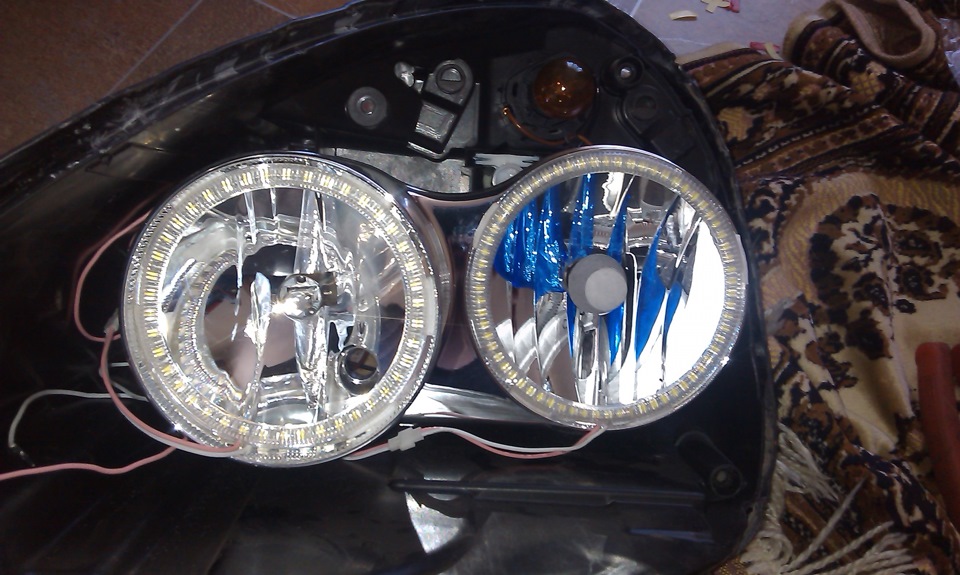 ангельские глазки — Lada Приора седан, 1,6 л, 2007 года | электроника ...