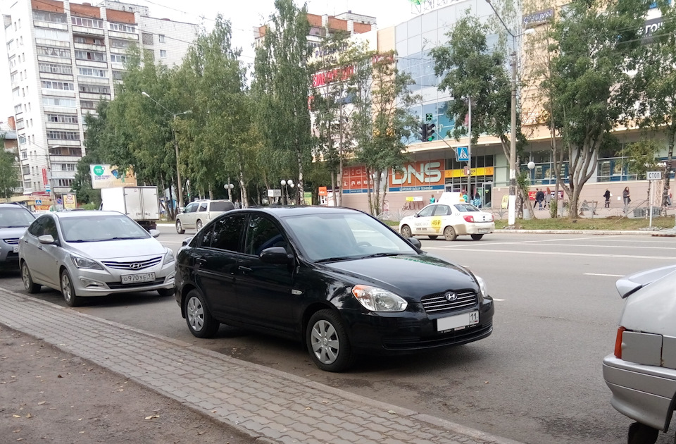 Немного рекламы мойки) Актуально для Сыктывкара. — Hyundai Verna, 1,4 л ...