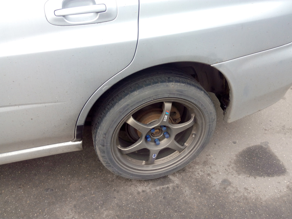 Обработал арки раст стопом — Subaru Impreza (GD, GG), 2 л, 2001 года ...