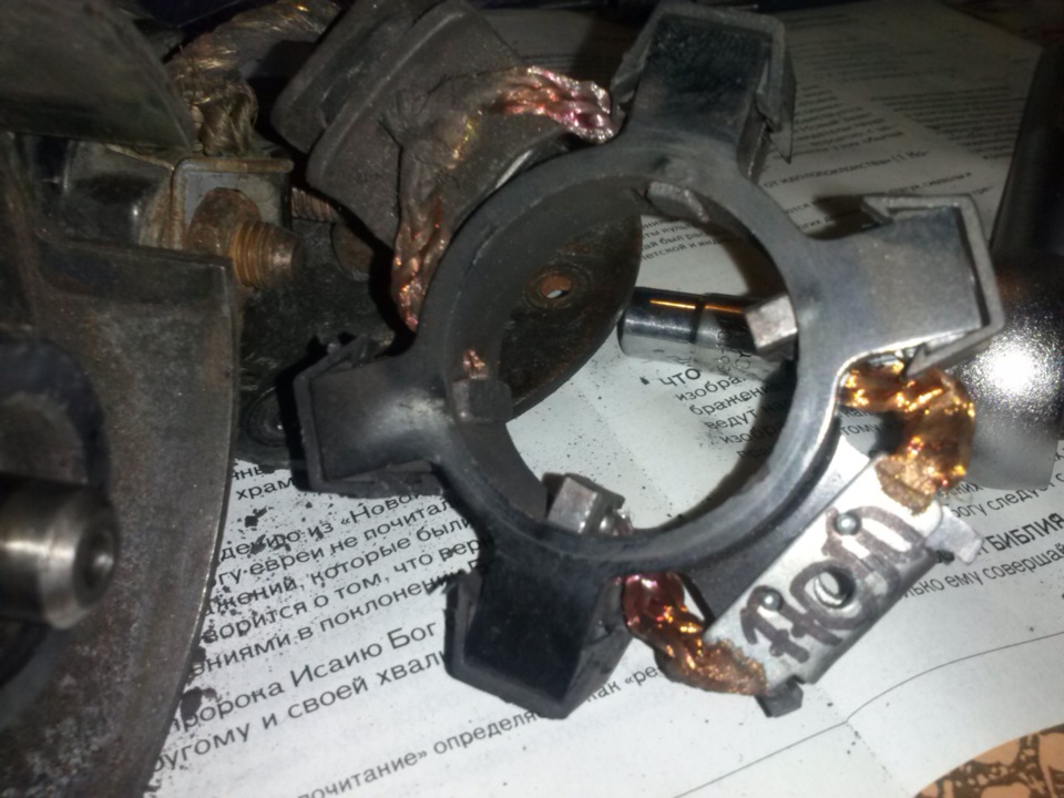 Ремонт стартера. — Daewoo Sens, 1,3 л, 2004 года | своими руками | DRIVE2