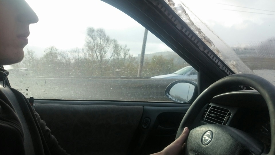 Поездка в Киров для регистрации — Opel Vectra B, 1,8 л, 1996 года ...