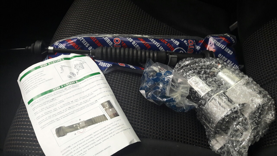 Тросик сцепления — убираем колхоз — Peugeot 206, 1,4 л, 2006 года ...