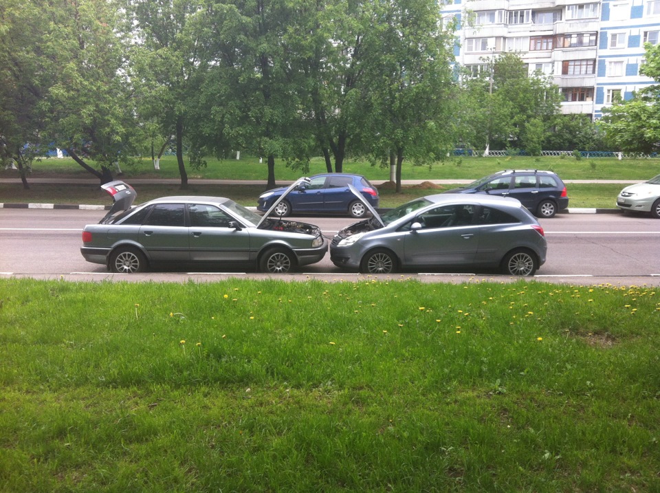 Заблокировался замок зажигания!Achtung! — Audi 80 (B4), 2 л, 1994 года ...