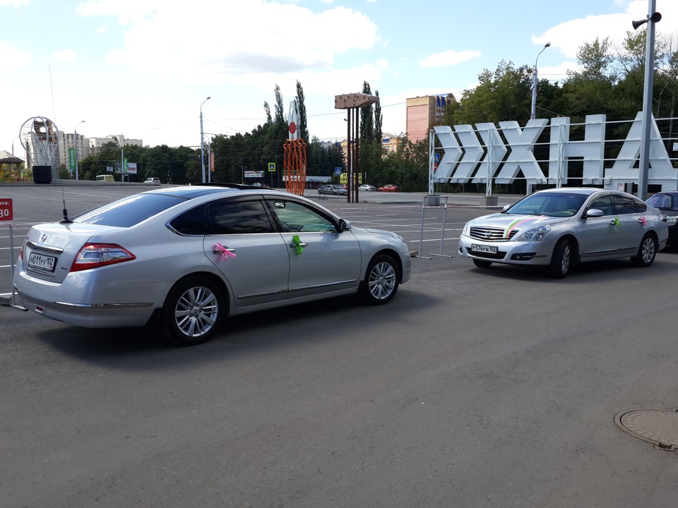 Таньки на свадьбе)))) — Nissan Teana (J32), 2,5 л., 2010 года | встреча ...