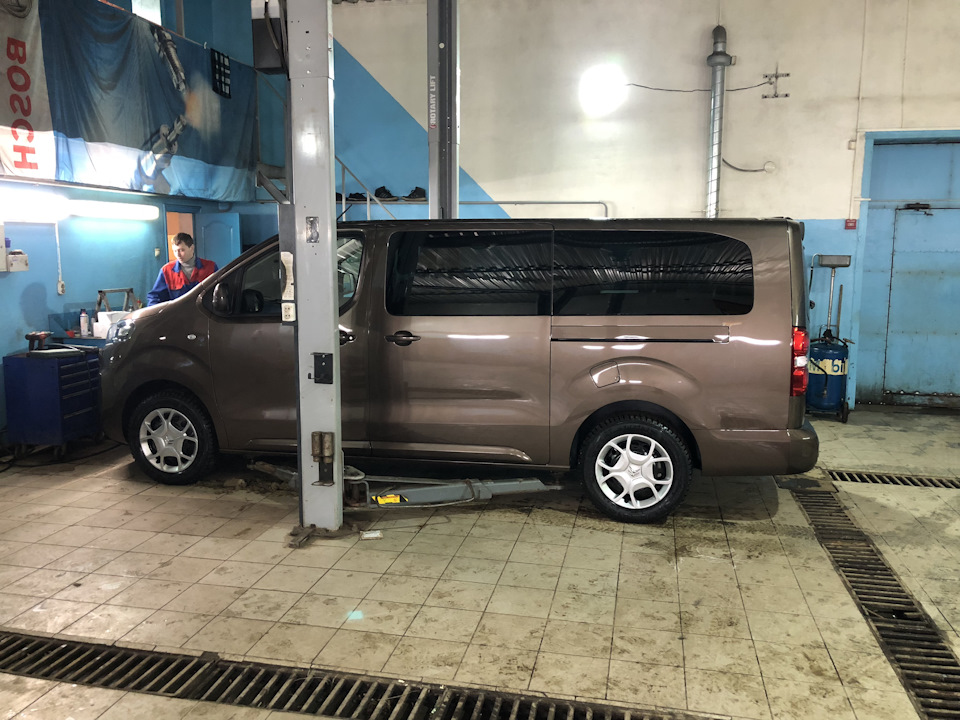 Увеличение клиренса citroen spacetourer