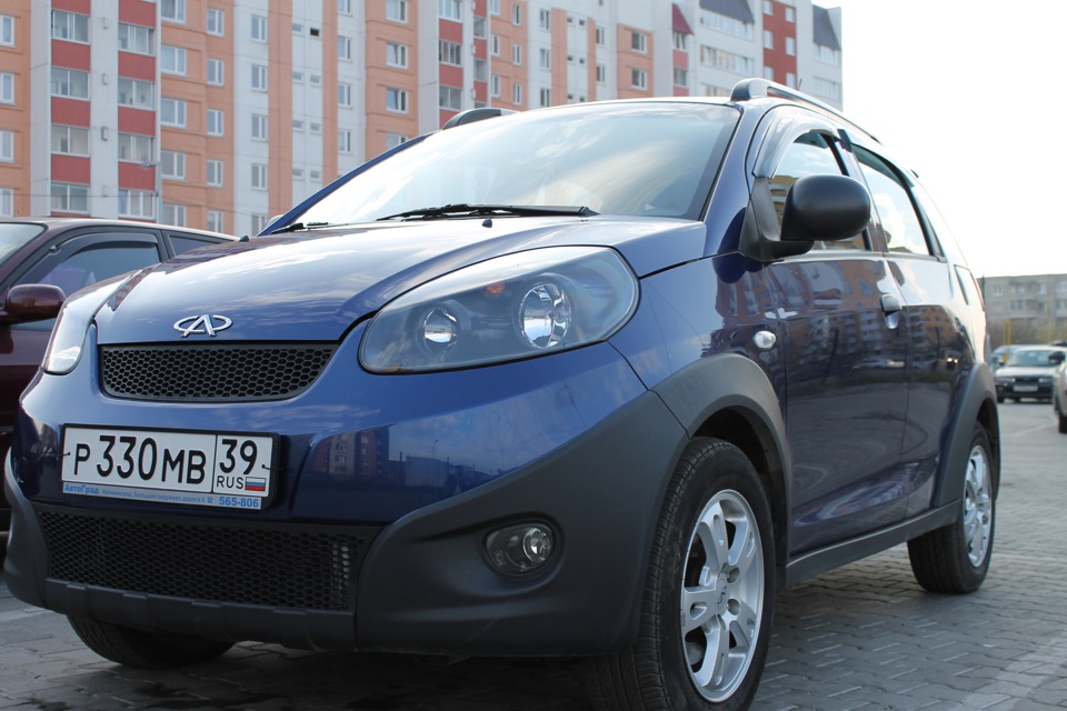 ветровики — Chery Indis, 1,3 л, 2013 года | стайлинг | DRIVE2