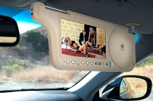 Как подключить dvd sun visor в машину Солнце светит в правый глаз. - Mazda MPV II, 2,5 л, 2001 года запчасти DRIVE2