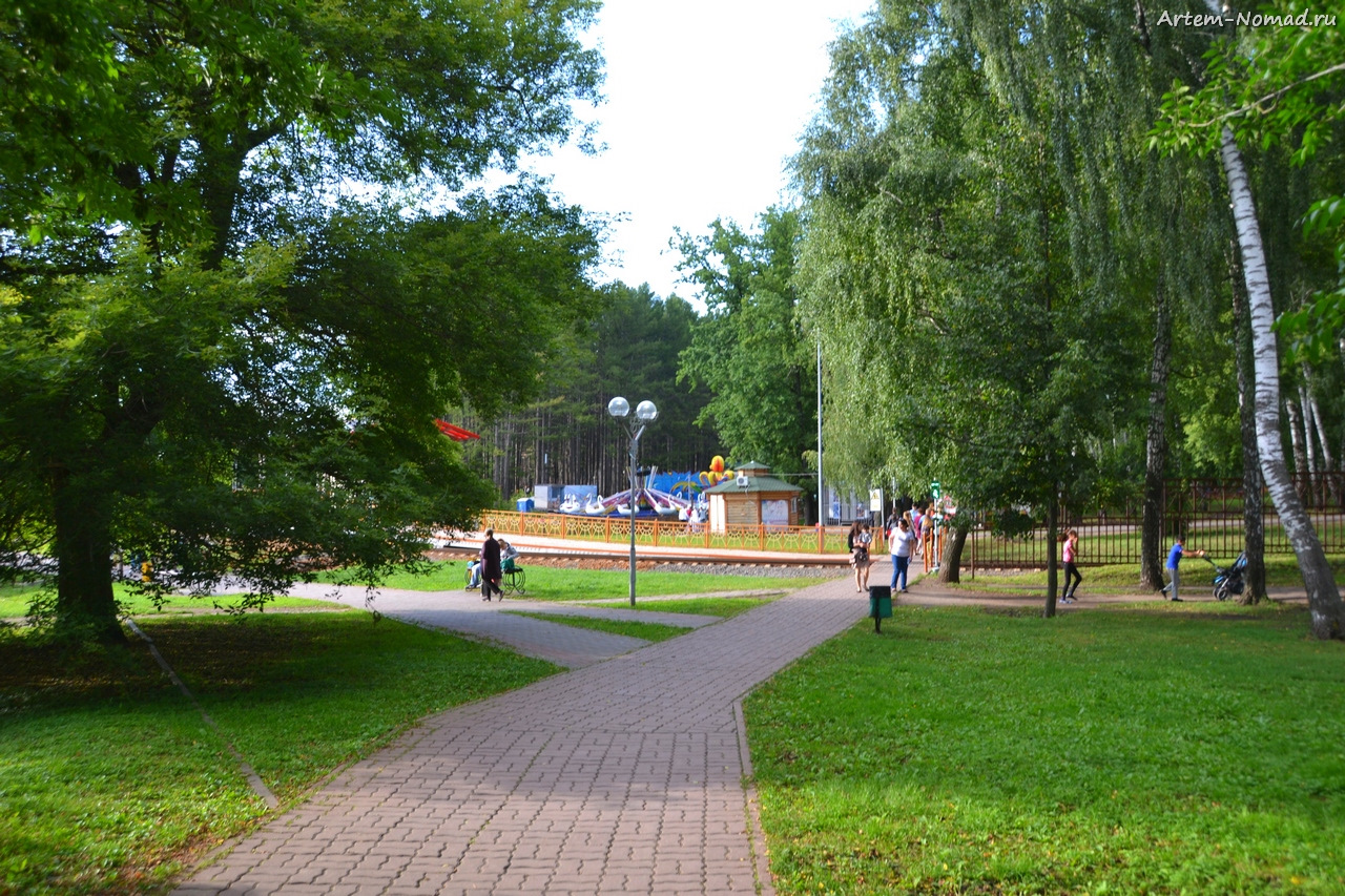 парк новомосковск детский