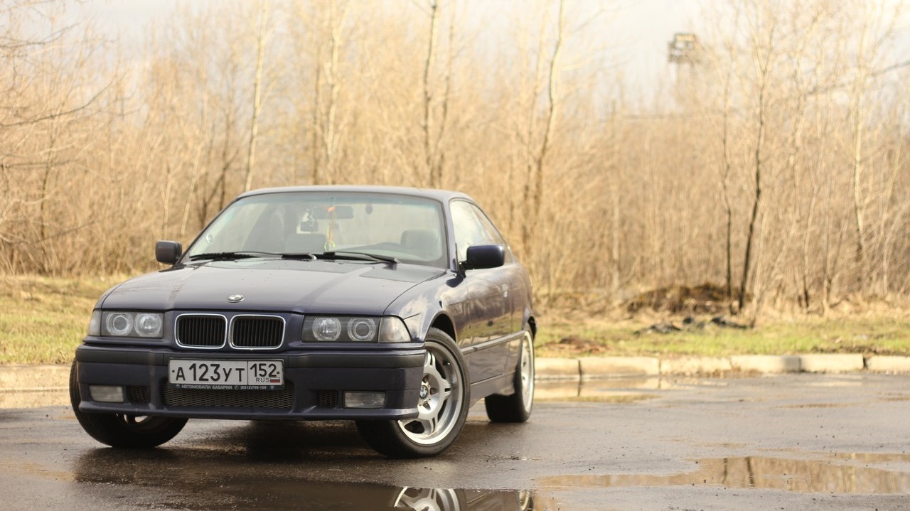 BMW 3 series Coupe (E36) 2.5 бензиновый 1992 | Голубая мечта на DRIVE2