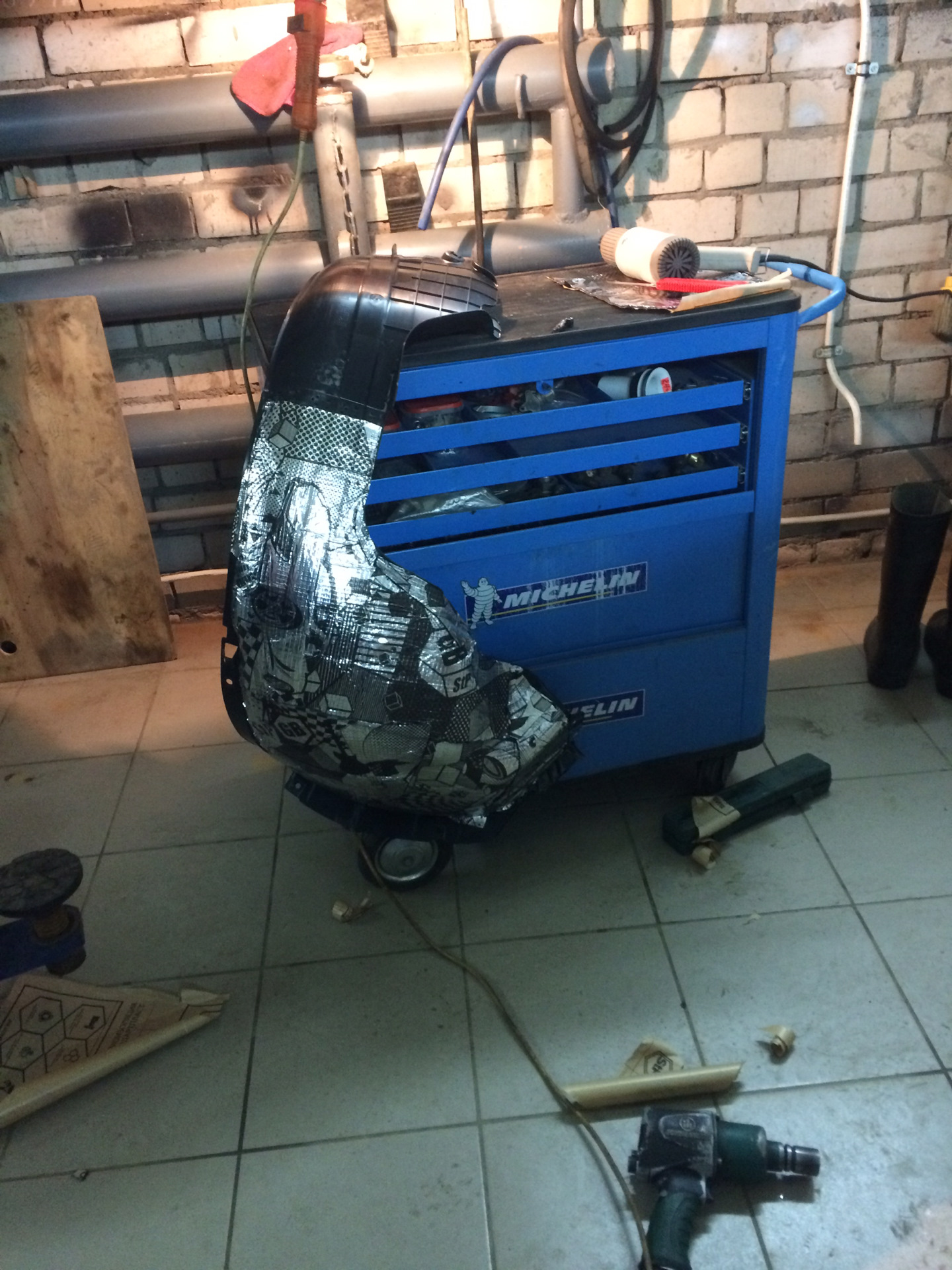 Шумка передних арок — DRIVE2